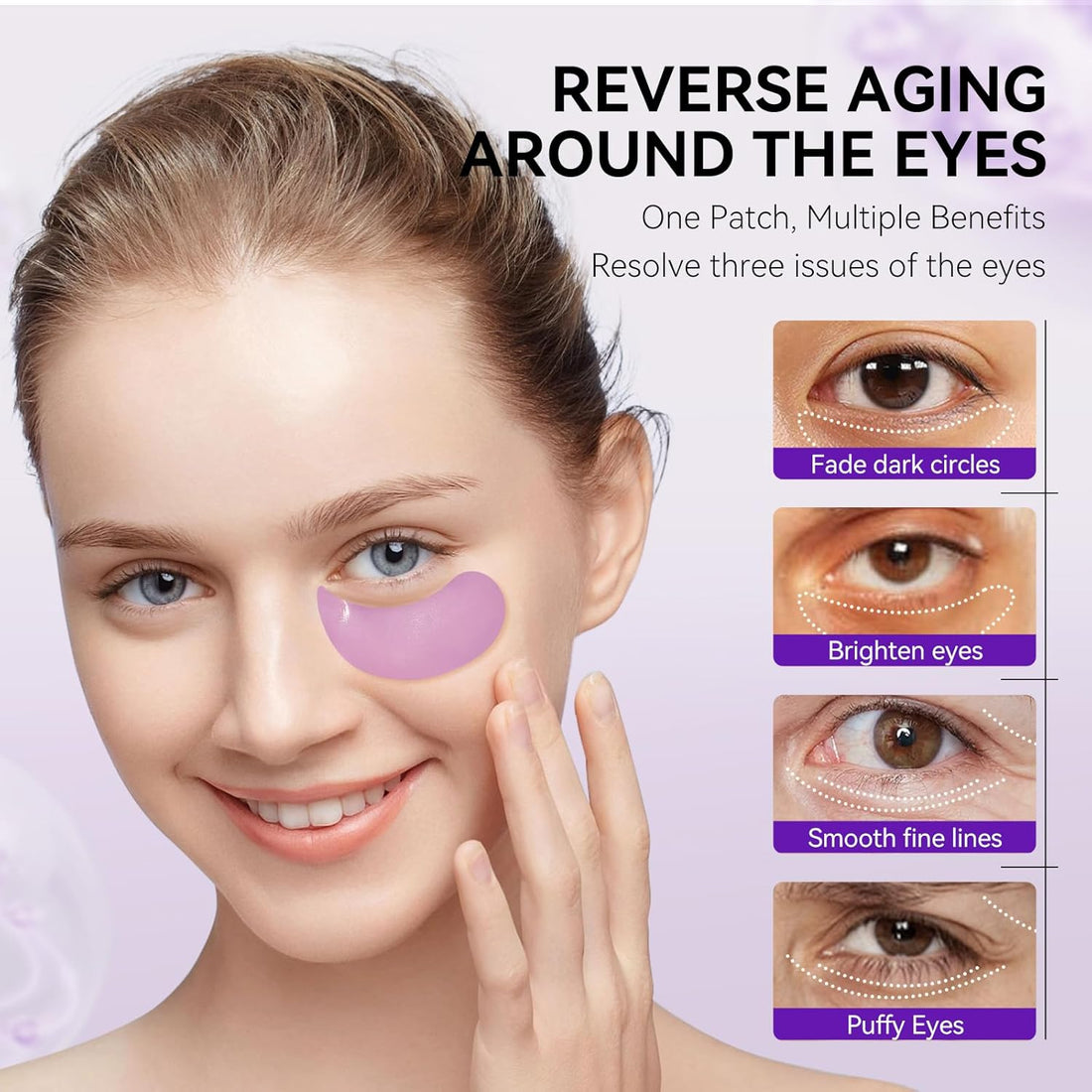 LANBENA Rejuvenating Retinol Hydra-Gel Eye Patches – Anti-Wrinkle & Dark Circle Treatment